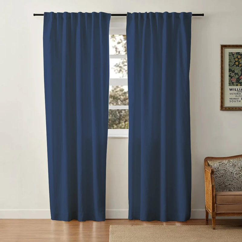 Linen Cotton Curtains  Natural Light Filtering Window Panels - Product detail 37
