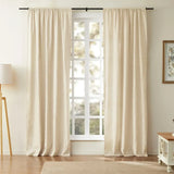 Linen Cotton Curtains  Natural Light Filtering Window Panels - Product detail 19