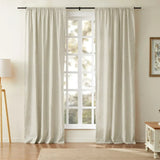 Linen Cotton Curtains  Natural Light Filtering Window Panels - Product detail 31