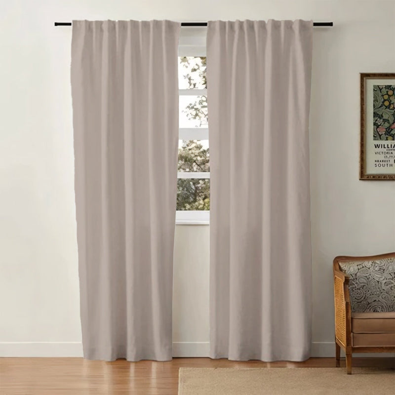 Linen Cotton Curtains  Natural Light Filtering Window Panels - Product detail 51