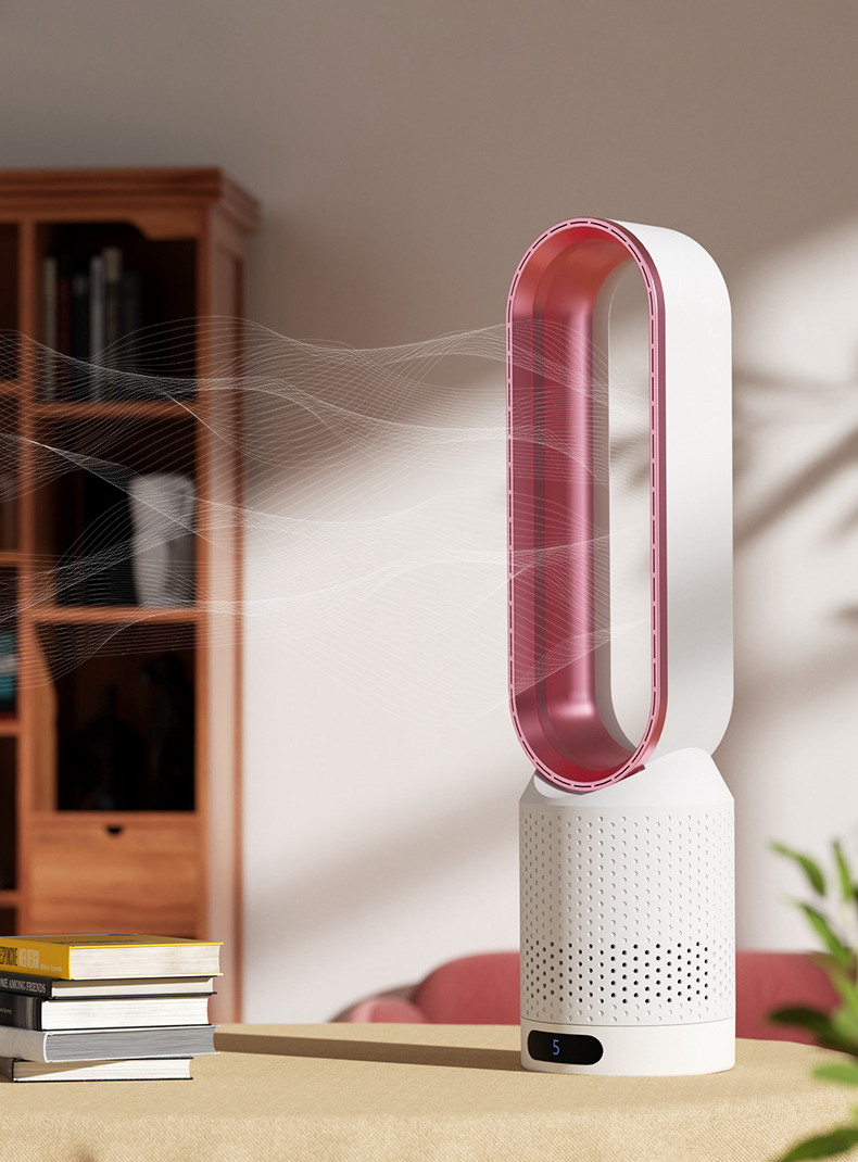 Smart Air Purifier Fan  Bladeless 3-in-1 Cooling System - Product example