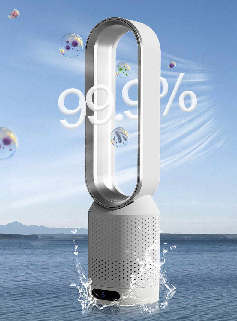 Smart Air Purifier Fan  Bladeless 3-in-1 Cooling System - Product detail 7