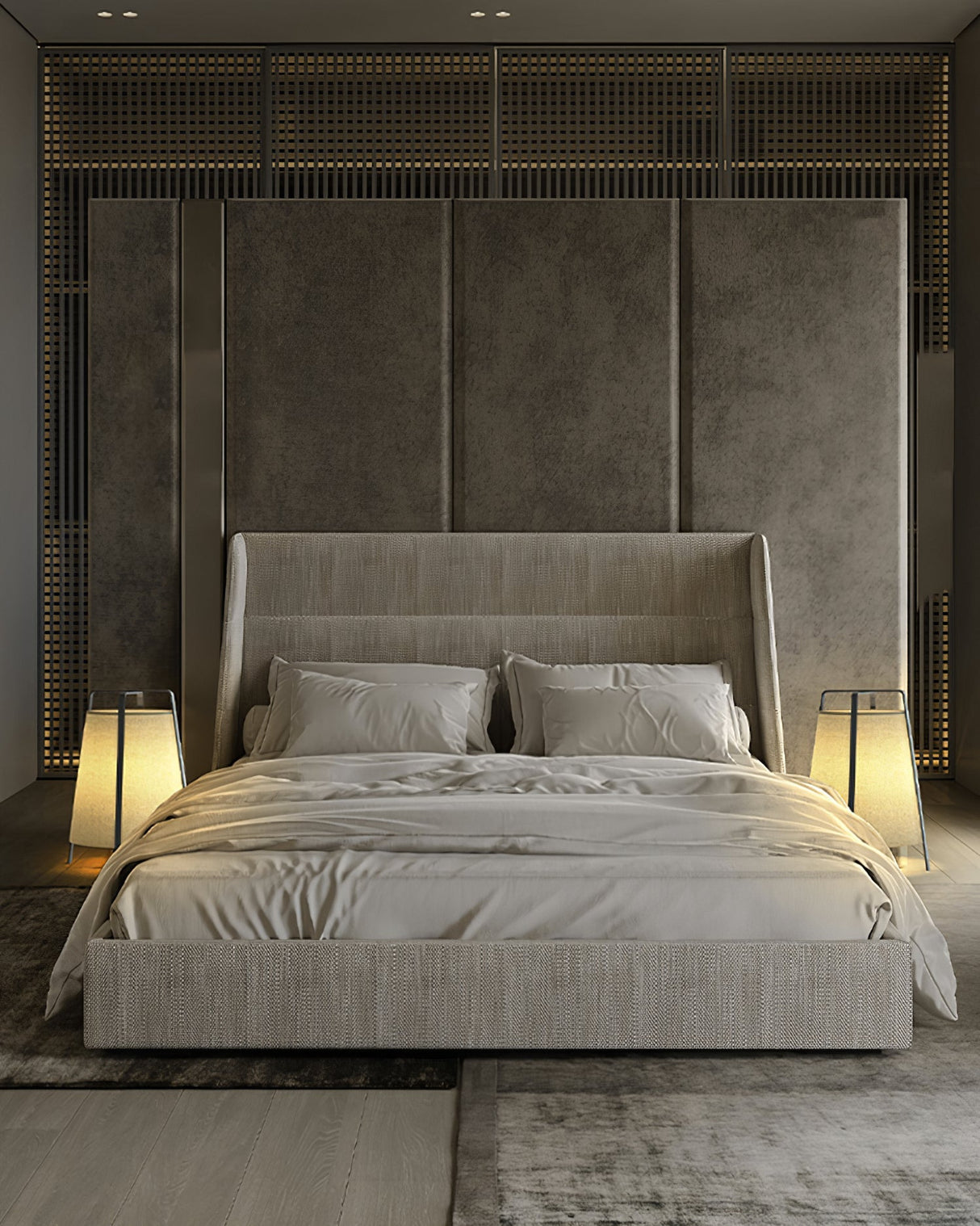 Modern Table Lamp  Minimalist Tripod Design - Product detail 14