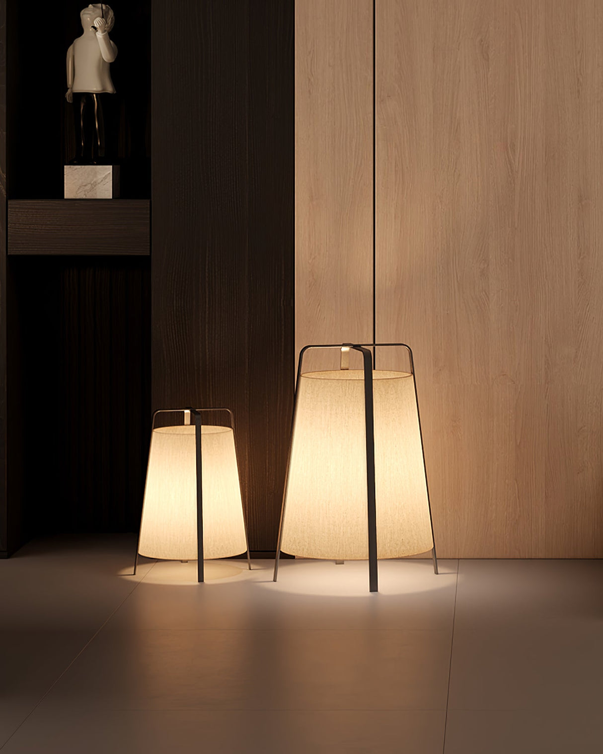 Modern Table Lamp  Minimalist Tripod Design - Product detail 7