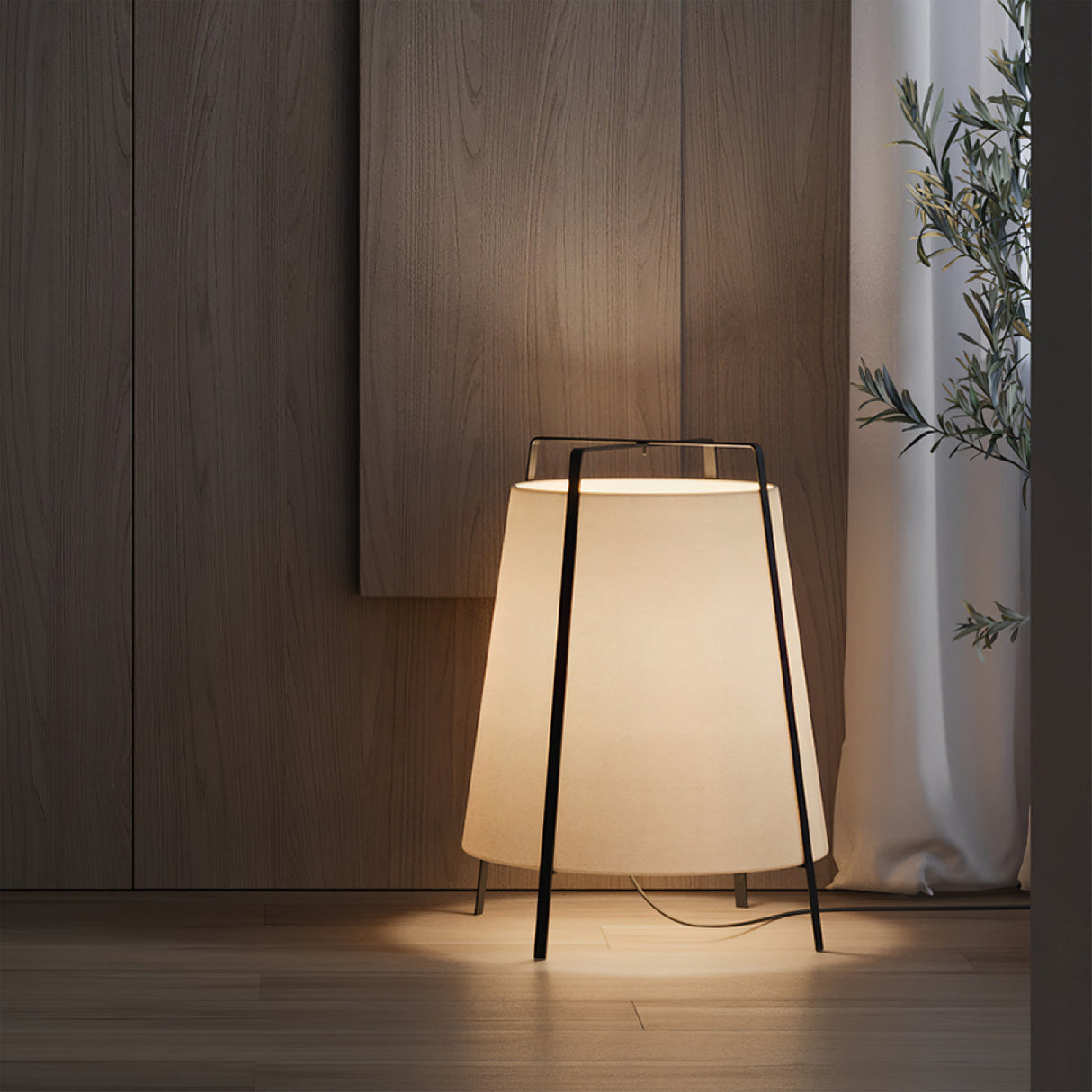 Modern Table Lamp  Minimalist Tripod Design - Product detail 22