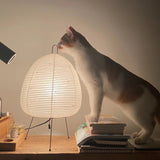 Japanese Paper Table Lamp  Bamboo Frame Lantern Design - Product detail 17