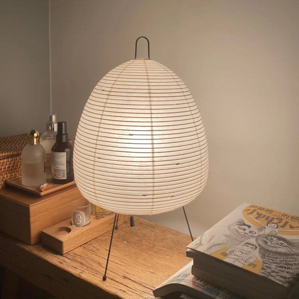 Japanese Paper Table Lamp  Bamboo Frame Lantern Design - Product detail 23