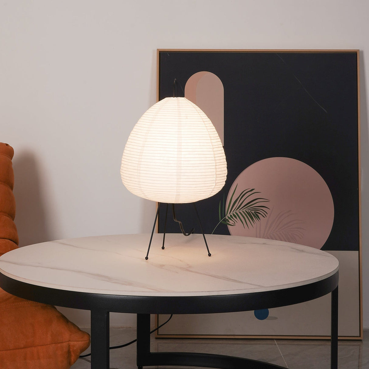 Japanese Paper Table Lamp  Bamboo Frame Lantern Design - Product detail 38