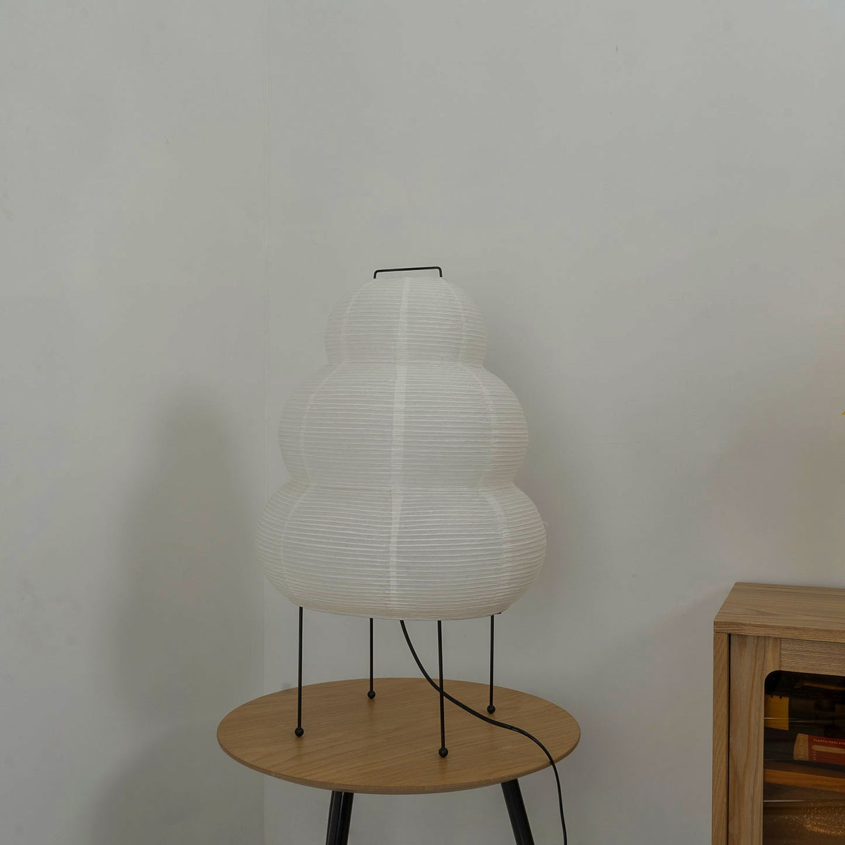 Japanese Paper Table Lamp  Bamboo Frame Lantern Design - Product detail 7