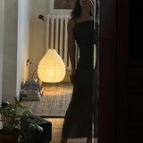 Japanese Paper Table Lamp  Handcrafted Mulberry Design - Product detail 6