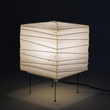 Japanese Table Lamp  Washi Paper Geometric Design - Product detail 10