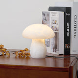 Mushroom Table Lamp  White Alabaster Design - Product detail 10