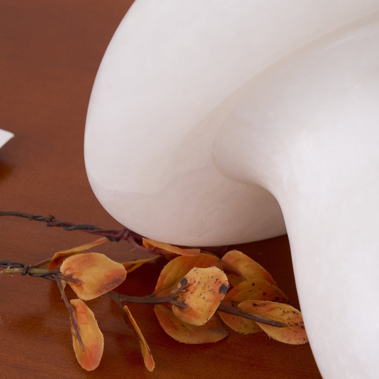 Mushroom Table Lamp  White Alabaster Design - Product detail 13