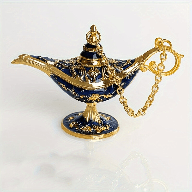 Moroccan Decorative Oil Lamp  Vintage Metal Filigree Design - Product detail 10