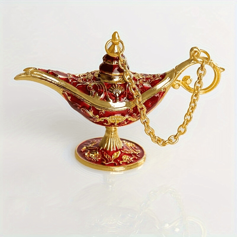 Moroccan Decorative Oil Lamp  Vintage Metal Filigree Design - Product detail 8