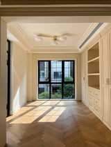 Modern Ceiling Light  Brass Arms White Glass Shades - Product detail 24