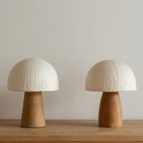 Minimalist Table Lamp  Paper Shade Wood Base Design - Product detail 22