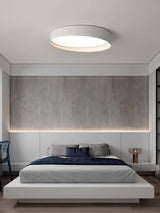 Modern LED Ceiling Light  Grey Metal Wood Accent - Product detail 14
