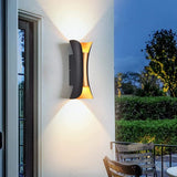 Modern LED Wall Lamp  Dual Tone Waterproof Design - Detailed view