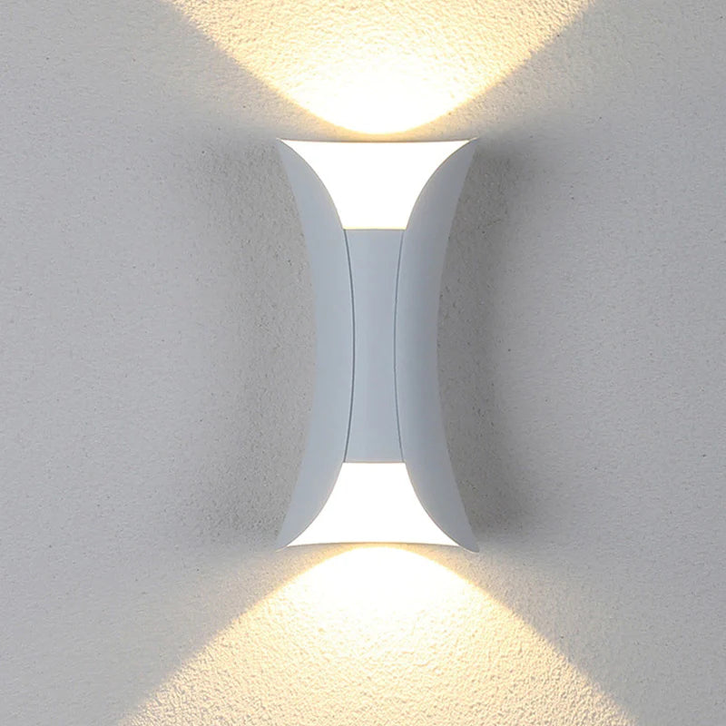 Modern LED Wall Lamp  Dual Tone Waterproof Design - Product detail 7