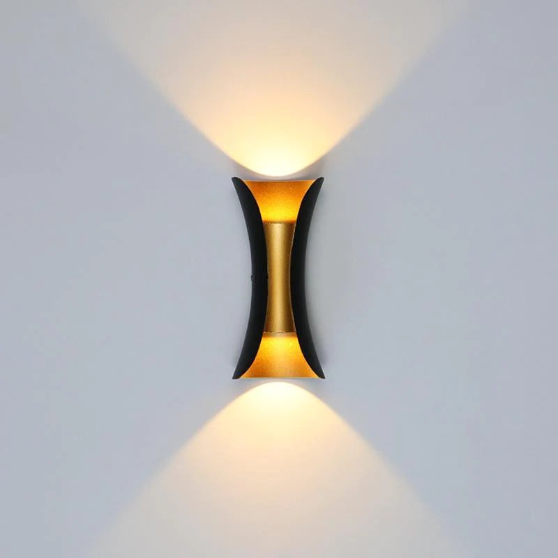 Modern LED Wall Lamp  Dual Tone Waterproof Design - Product detail 8