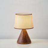 Modern Table Lamp  Wooden Base With Fabric Shade - Product detail 8