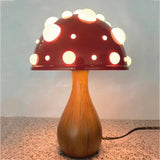 Amanita Table Lamp  Red Spotted Mushroom Design - Product detail 6