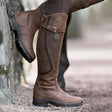Premium Winter Riding Boots  Waterproof Leather Design - Product showcase