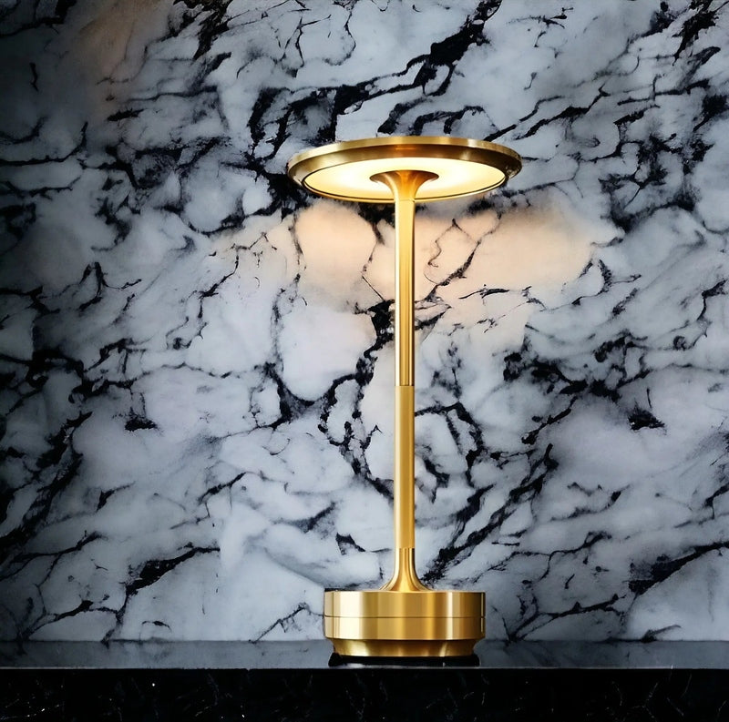 Modern Cordless Table Lamp  Touch Control Aluminum Design - Product detail 6