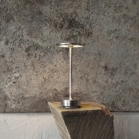 Modern LED Table Lamp  Brass Disk Design - Product detail 11