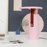 Modern Terrazzo Table Lamp  Amber Glow Design - Product detail 8