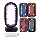 Amethyst Table Lamp  Crystal LED Mirror Design - Product detail 16
