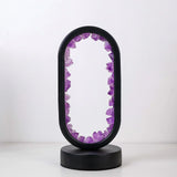 Amethyst Table Lamp  Crystal LED Mirror Design - Product detail 11
