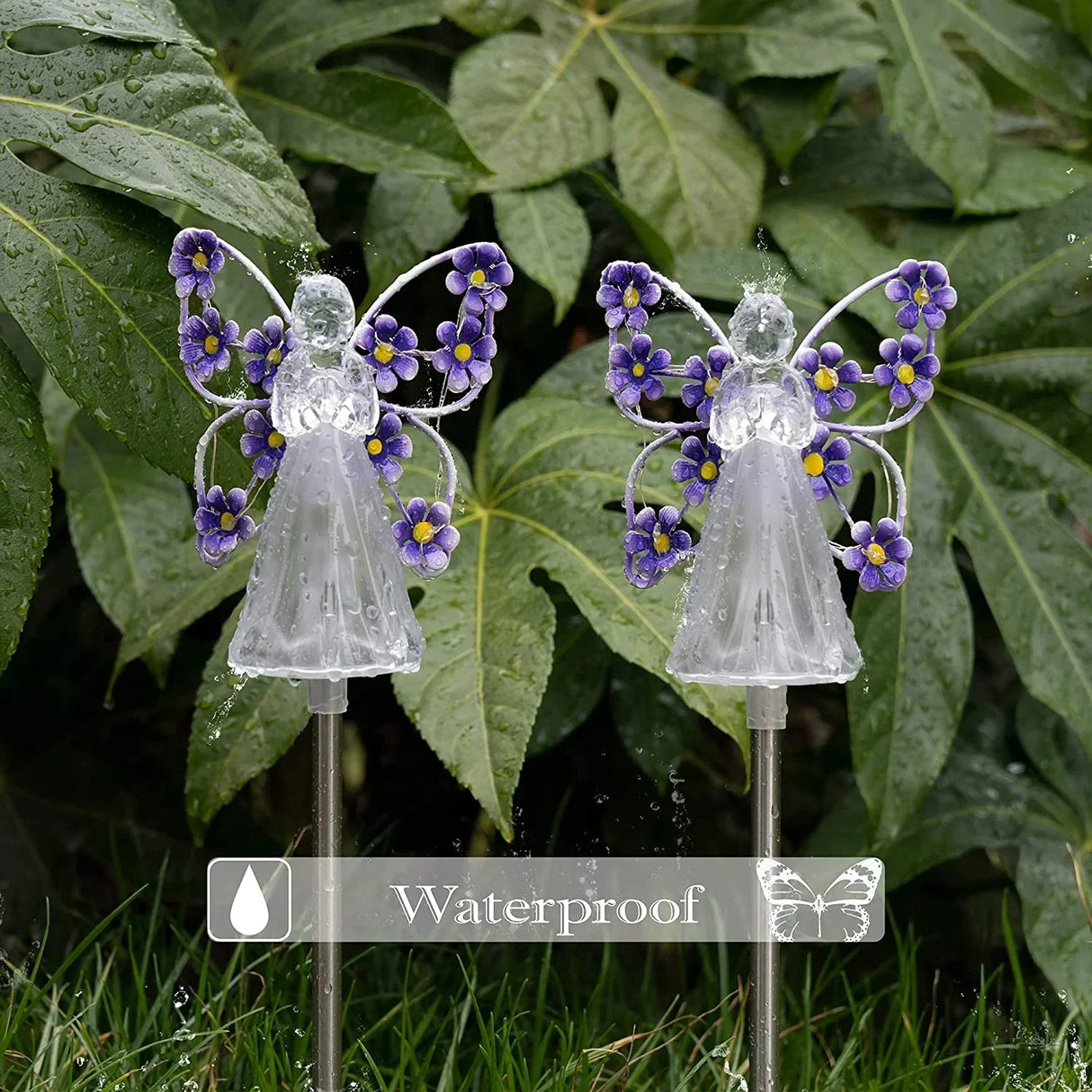 Solar Garden Angel Light  LED Outdoor Decorative Stake - Product detail 6