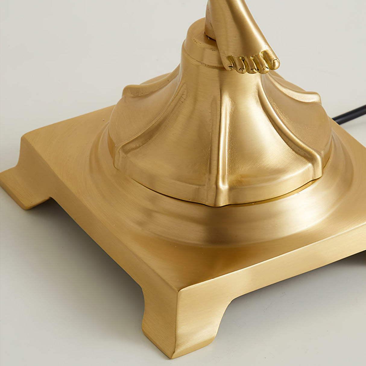 Baroque Table Lamp  Crystal Prism Angel Design - Product detail 6