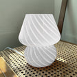 Glass Table Lamp  Spiral Pattern Design - Product detail 33