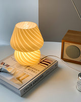 Glass Table Lamp  Spiral Pattern Design - Product detail 30