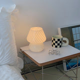 Glass Table Lamp  Spiral Pattern Design - Product detail 14