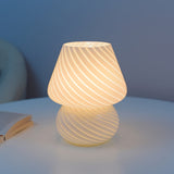 Glass Table Lamp  Spiral Pattern Design - Product detail 22