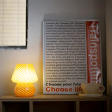 Glass Table Lamp  Spiral Pattern Design - Product detail 7