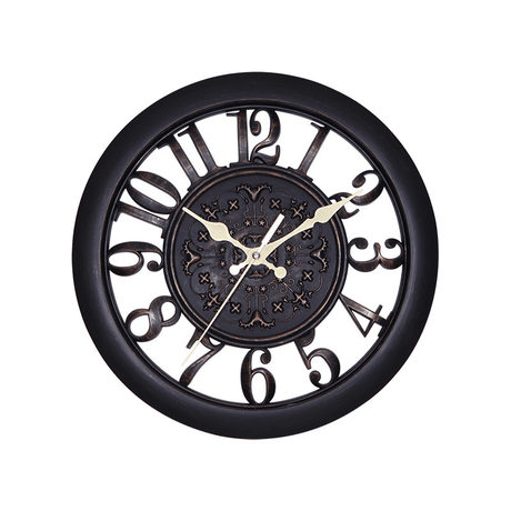 Vintage Wall Clock  Ornate Medallion Design - Product detail 4