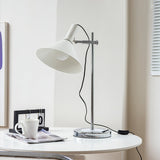 Modern Table Lamp  Adjustable Metal Shade Design - Detailed view