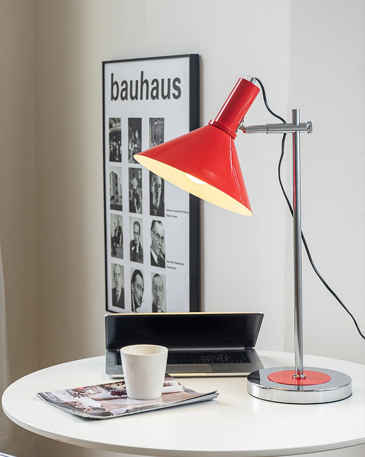 Modern Table Lamp  Adjustable Metal Shade Design - Product detail 9