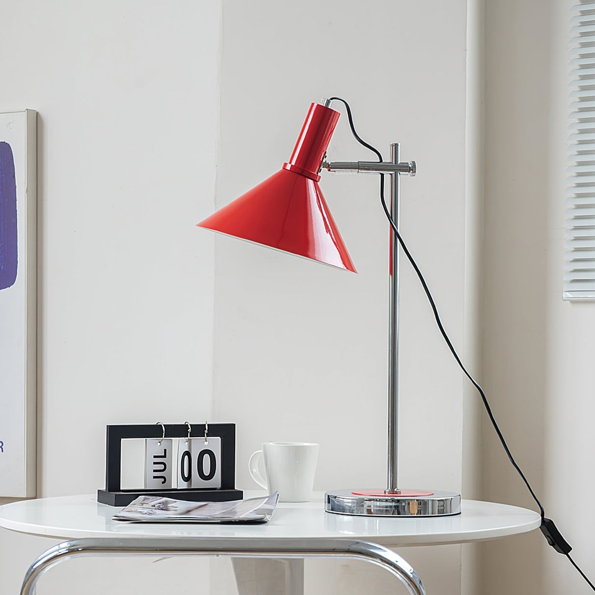 Modern Table Lamp  Adjustable Metal Shade Design - Product detail 6