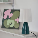 Modern Table Lamp  Orange Ceramic Base With White Shade - Product detail 16