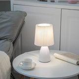 Modern Table Lamp  Orange Ceramic Base With White Shade - Product detail 19