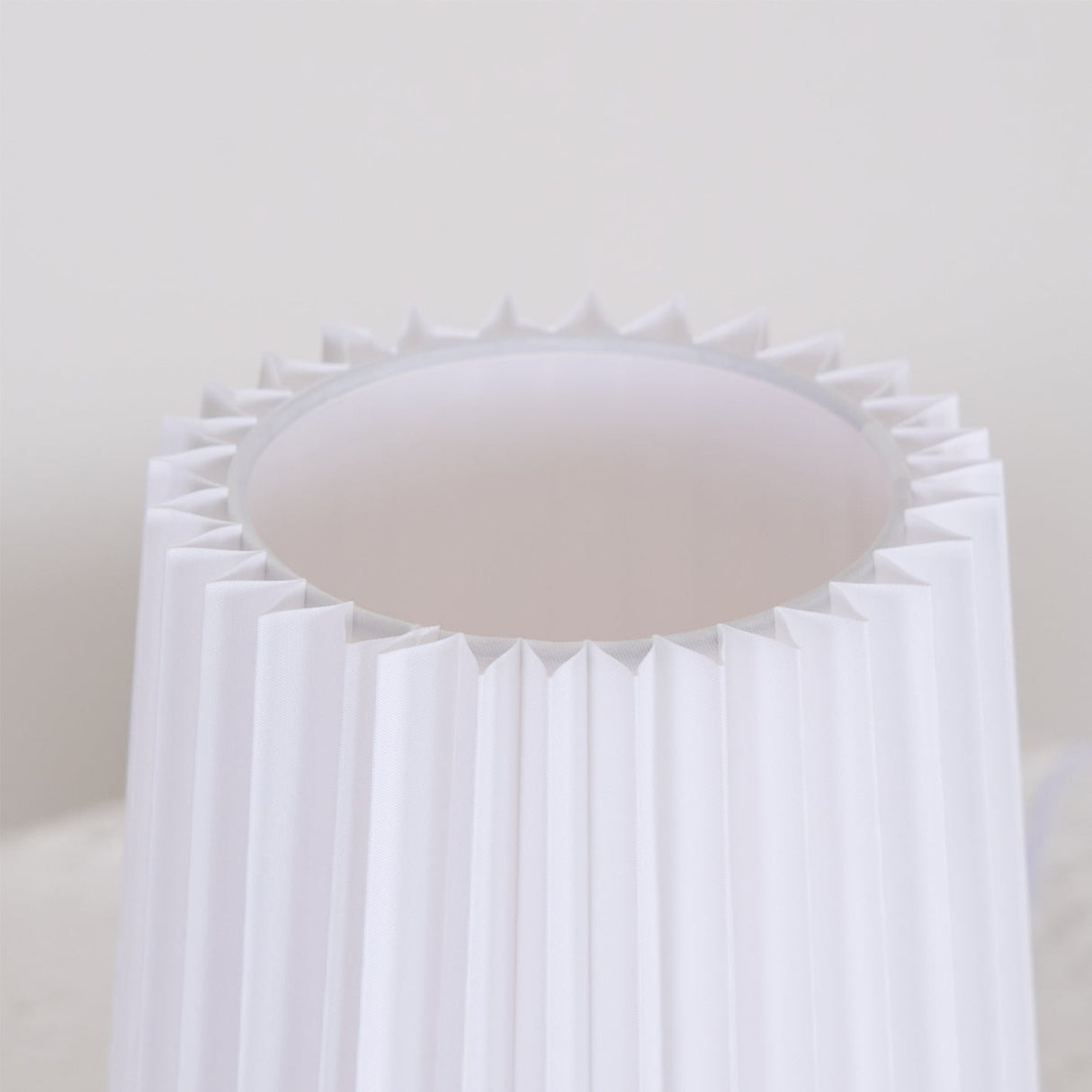 Modern Table Lamp  Orange Ceramic Base With White Shade - Product detail 9
