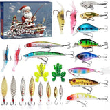 Fishing Advent Calendar  24 Premium Lures for Christmas Countdown - Product detail 4