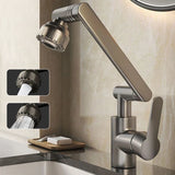 Kitchen Faucet with Flexible Arm  360 Swivel Multi-Mode Spray - Product showcase