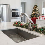 Kitchen Faucet with Flexible Arm  360 Swivel Multi-Mode Spray - Product example